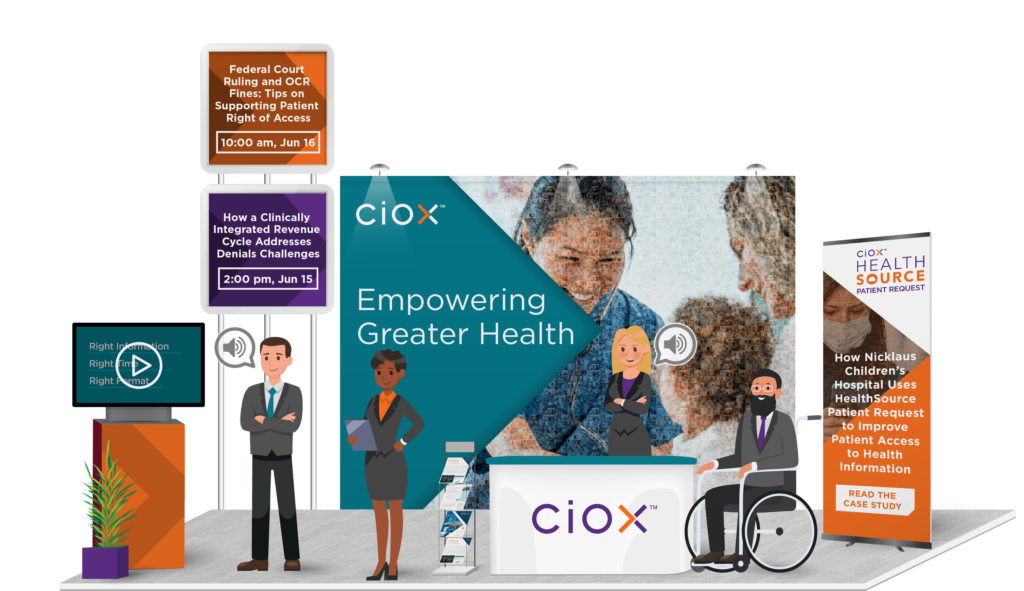 ciox virtual booth new